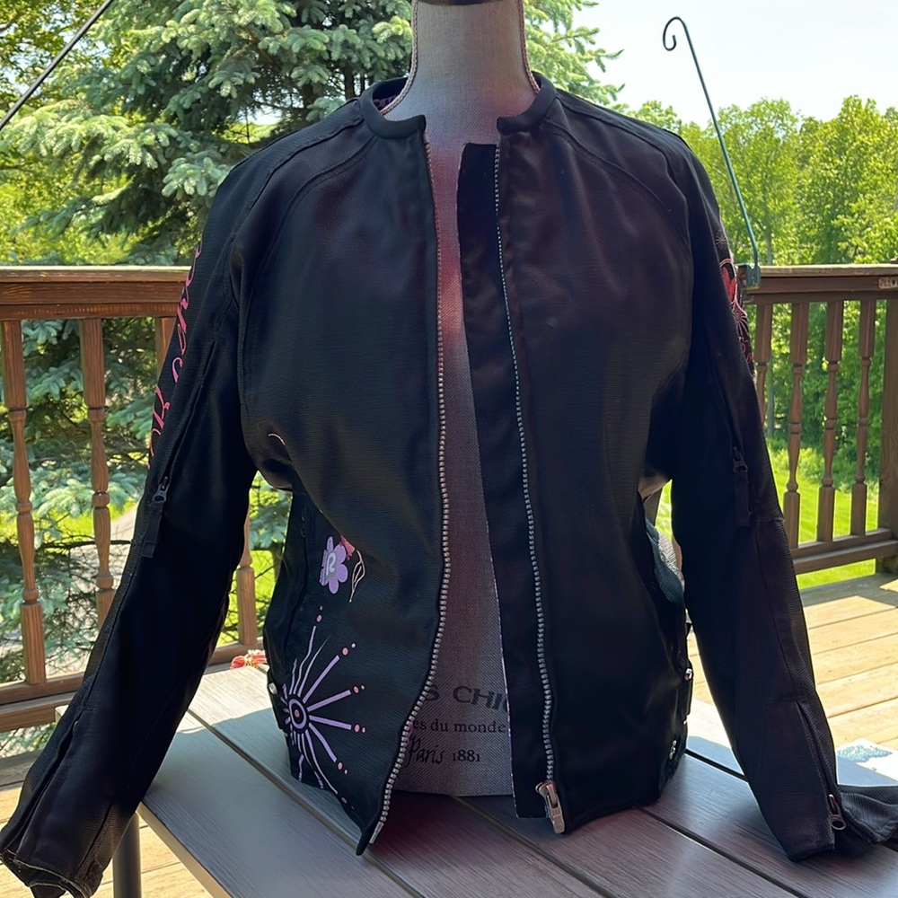 Joe Rocket Black and Pink Women's Jacket